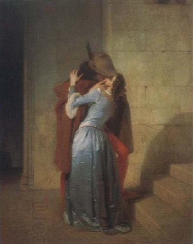 Francesco Hayez the kiss oil painting picture